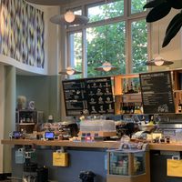 Drink bar/pay station at Tibits in St Gallen