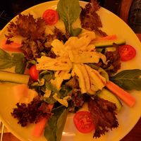 Salad with cheese (vegetarian) at Saltanat Fish & Kebab House in Istanbul