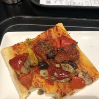 Vegan pizza  at DUS - Bistrot - TB in Dusseldorf