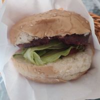 Beefburger at DLS Vegetarian - Dé Lái Sù in Kaohsiung