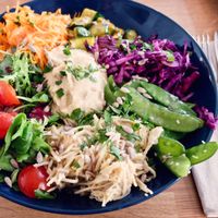 Vegan bowl  at La Cantine in Biarritz