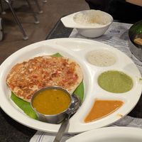 Tomato uttapam at Hotel Saravana Bhavan - Connaught Circus in New Delhi
