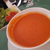 Starter / Gazpacho at La Biotika in Madrid