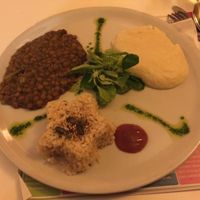 vegan option  at La Biotika in Madrid