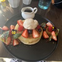 Gf vegan pancakes  at 7th Heaven in Sutherland