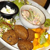 Goodness bowl was reasonably priced and delicious! Had to take half home 😅 at 7th Heaven in Sutherland