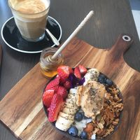 Açai bowl is the best - get the peanut butter  at 7th Heaven in Sutherland