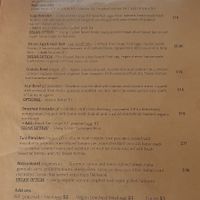 Food Menu (Feb 2020) at 7th Heaven in Sutherland