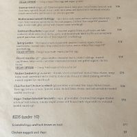 Food Menu (Feb 2020) at 7th Heaven in Sutherland