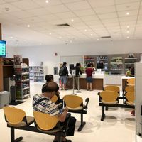 Waiting area for the pharmacy at Admiralty Medical Centre Pharmacy in North Singapore