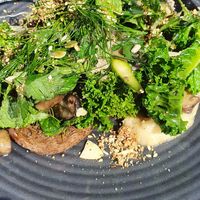 Mushrooms on toast. at The Farmer's Wife in Port Fairy