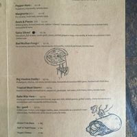 menu 4 at The Burrow in West End