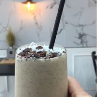Chai smoothie  at Raw Vega in Bangkok