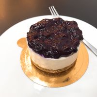 New York cheesecake  at Raw Vega in Bangkok