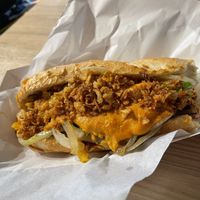 Philly CheeseFake so good!!!  at Indy's Vegan Kitchen in Swindon