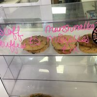 Biacoff and marshmallow cookies. at Indy's Vegan Kitchen in Swindon