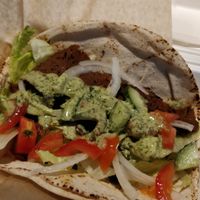 gyro at Indy's Vegan Kitchen in Swindon