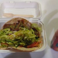 Gyro, as always... AMAZING!!! at Indy's Vegan Kitchen in Swindon