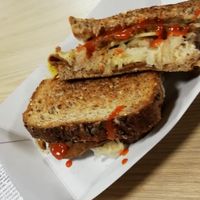 Reuben sandwich at Indy's Vegan Kitchen in Swindon