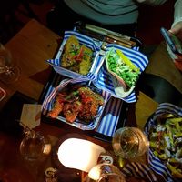 Our vegan order at The Dolphin Inn in Shrewsbury