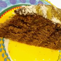 chocolate cake at I Love Bio - La Vie in Porto