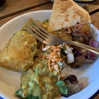 Vegan selection at The Coconut Tree in Cheltenham