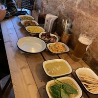 Vegan selection at The Coconut Tree in Cheltenham