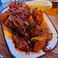 Hot Battered Cauli. at The Coconut Tree in Cheltenham