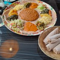 Vegan plate at Mama Afrika in Kassel