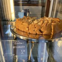 Vegan apple pie  at Cafe Willi in Tubingen
