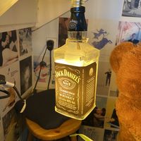 Funny lamp  at Cafe Willi in Tubingen