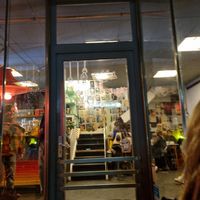 Front door at Cafe Willi in Tubingen