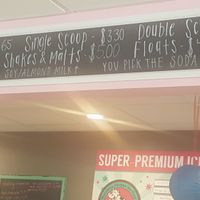 Vegan milkshakes can be made with soy or almond milk at Scoops Ice Cream & Candy in Kenosha