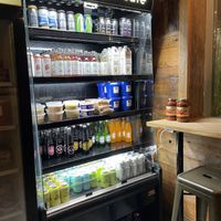 Kombucha, dips, can sugar pop at Boon Burger Cafe in Oakville
