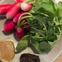 Radish special with miso   at Koya in London