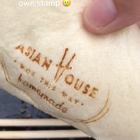 Bao Bun Stamp at Asian House in Thessaloniki