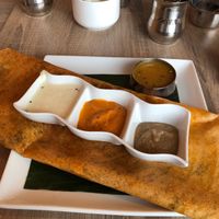 Mysore masala dosa at Porottas in Roseville