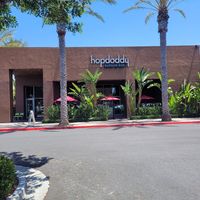 Outside at Hopdoddy Burger Bar in Tustin