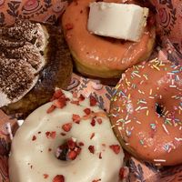 Tiramisu, cheesecake, white choc, strawberry  at Brammibal's Donuts - Prenzlauer Berg in Berlin