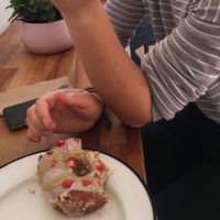 Half eaten so good  at Brammibal's Donuts - Prenzlauer Berg in Berlin