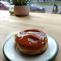 Creme Brulee donut. Divine. at Brammibal's Donuts - Prenzlauer Berg in Berlin