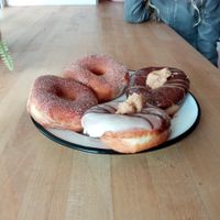 Empty within 5 minutes. at Brammibal's Donuts - Prenzlauer Berg in Berlin