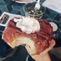Cherry donut at Brammibal's Donuts - Prenzlauer Berg in Berlin