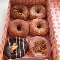 Box of 6 donuts at Brammibal's Donuts - Prenzlauer Berg in Berlin