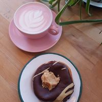 Beetroot coffee was nice at Brammibal's Donuts - Prenzlauer Berg in Berlin