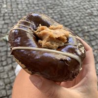 Chocolte Peanut Fudge at Brammibal's Donuts - Prenzlauer Berg in Berlin