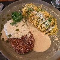 pesce e spaghetti  at Piccoli Cucina in Sao Paulo