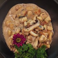 Gnocchi tartufi at Piccoli Cucina in Sao Paulo