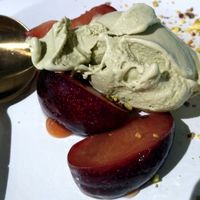 Matcha Ice Cream Dessert at HRVST by Kilter Avenue in Central Singapore