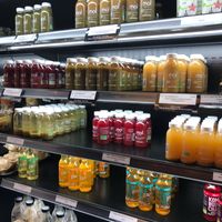 Great selection of healthy juices at Moi in Lyon